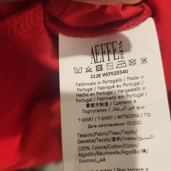 Moschino Couture Oversized red teddy bear t-shirt size large - Picture 4 of 5